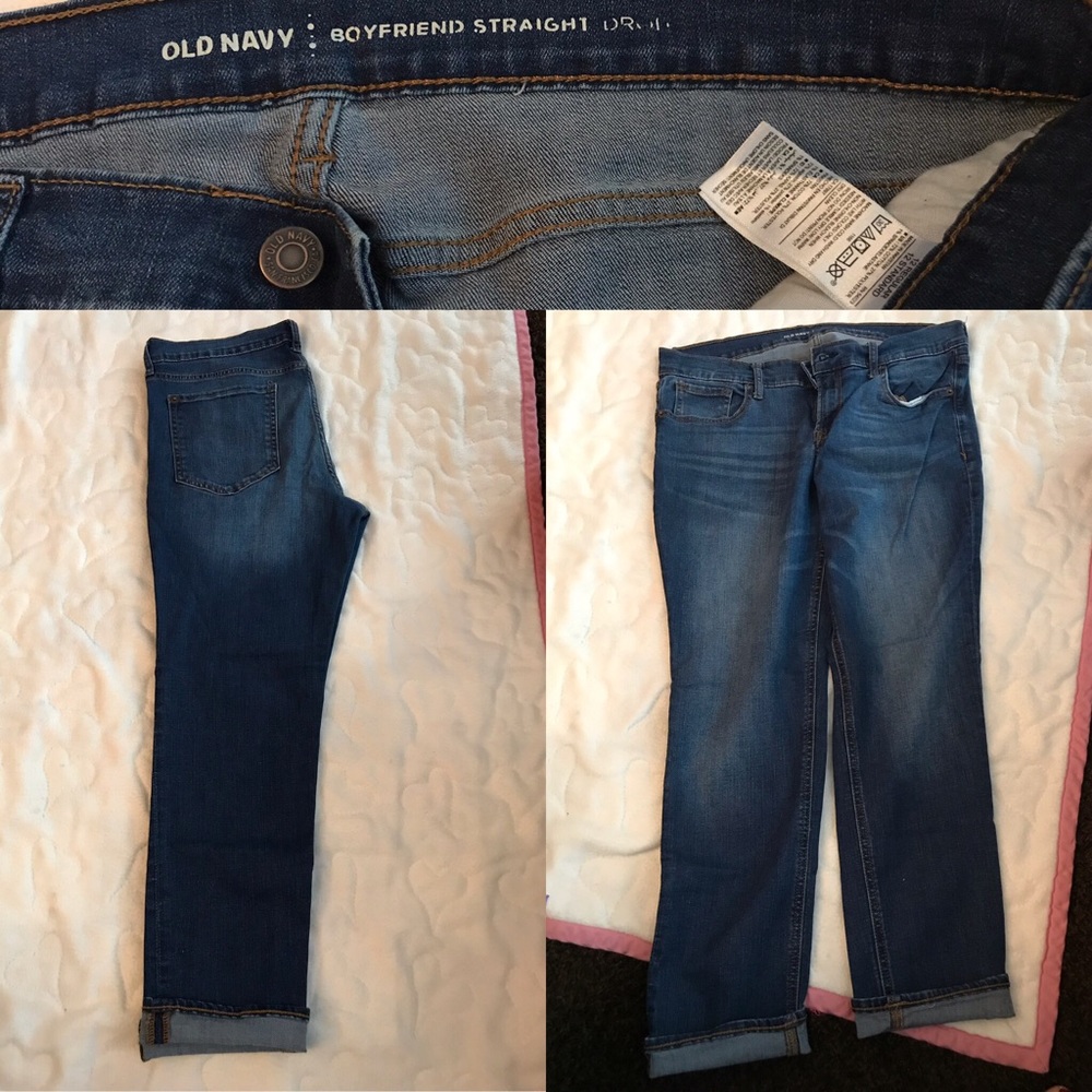 Old Navy size 12 Boyfriend straight